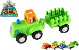 Jouets de construction et agricoles à inertie, mixte de types