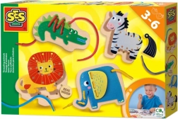 Kit créatif à lacer Jungle avec animaux
