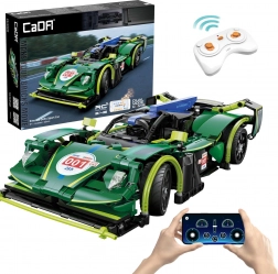 Jeu de construction CaDA voiture de course RC Emerald Deity, 29 cm, 388 pièces, Double Mode