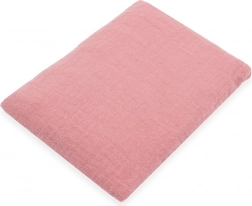 Coussin chauffant et rafraîchissant en mousseline avec noyaux de cerise NEW BABY Standard rose