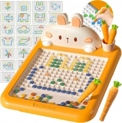 Tableau de dessin magnétique WOOPIE MagPad lapin et carotte