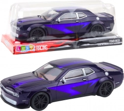 Voiture de course sportive à friction – violet foncé