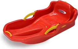 Luge Snow Play Comfort 80 cm rouge avec freins à main