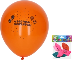 Ballons gonflables Joyeux anniversaire 30 cm - 5 pièces