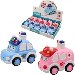 Voiture de Police et Ambulance à Pression