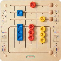 Masterkidz tableau de tri Diamants – jeu éducatif Montessori mural