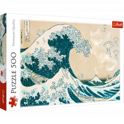Puzzle 500 pièces – grande vague féline Trefl
