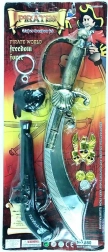 Set pirate avec sabre, pistolet et accessoires pour enfants