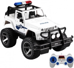 Jeep de police télécommandé 1:12 Double Eagle
