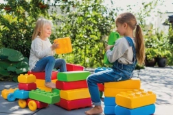 Blocs de construction avec roues - 30 pièces