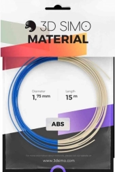 filament thermochrome pro pour stylos et imprimantes 3D – change de couleur du bleu au blanc, 1,75 mm, 15 m