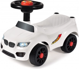 Trottinette sans dossier blanche 50 × 21,5 × 33 cm