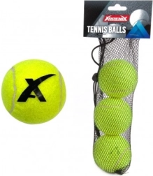 Balles de tennis 3 pcs dans un filet
