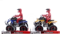 Quad avec pilote à inertie