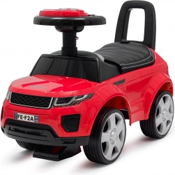 Draisienne pour enfants BABY MIX Prime SUV rouge avec selle en similicuir