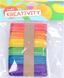 Bâtonnets colorés 6,5 x 1 cm