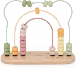 Labyrinthe de perles en bois POLARB pour les premiers calculs