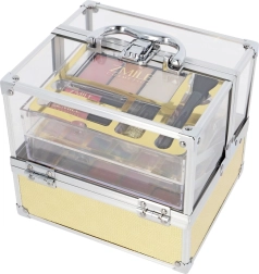 Mallette cosmétique en acrylique Glam – or