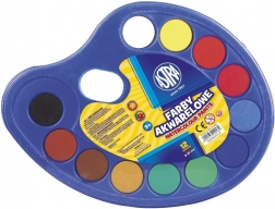 Aquarelles Astra 12 couleurs