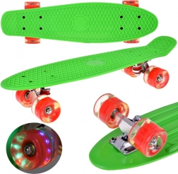 Skateboard LED avec roues lumineuses