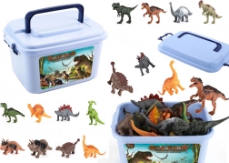 Parc d’attractions avec dinosaures 46 pièces