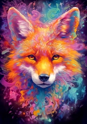 Puzzle Renard Écarlate 1000 pièces