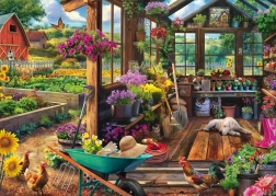 Puzzle Maison de jardin 1000 pièces SCHMIDT