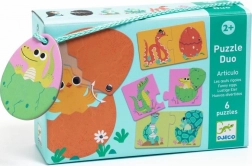 Djeco duo puzzle – œufs joyeux