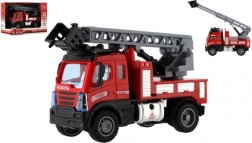 Camion de pompiers en plastique avec échelle extensible