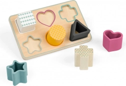Bigjigs Toys puzzle à encastrer formes en bois FSC