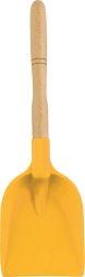 Androni pelle avec manche en bois 34 cm – jaune