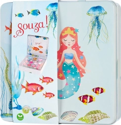Coffret maquillage pour enfants en étui métallique sirène Souza!