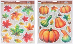 Décoration de fenêtre Halloween 41 × 29 cm