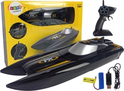 Bateau RC de course 1:47, 2,4 GHz, portée 50 m