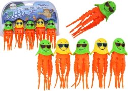 Set de jouets de bain – méduses plongeantes, 6 pièces