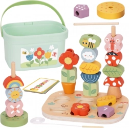 boîte éducative en bois 5-en-1 Magic Garden de Tooky Toy