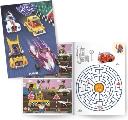 DJECO livre d’activités Crazy Motors