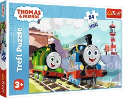 Puzzle 24 maxi – Thomas et Percy sur les rails Thomas & Friends