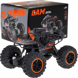 Cross Country Crawler avec caméra Wi‑Fi pour enfants 6+ Modèle télécommandé 1:18 Enregistrement d’itinéraire