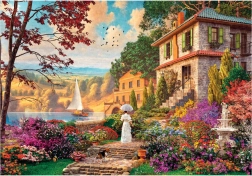 CLEMENTONI puzzle Promenade victorienne 500 pièces
