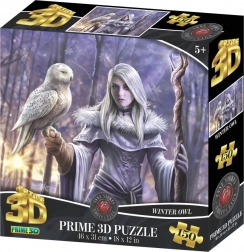 Puzzle 3D chouette hivernale 150 pièces