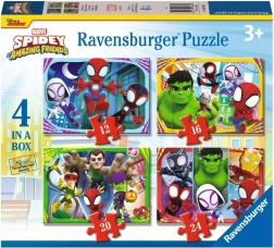 Puzzle RAVENSBURGER Spidey et ses amis extraordinaires 4 en 1