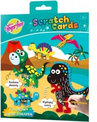 STNUX Tickets à gratter dinosaures