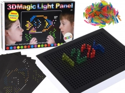 Tableau éducatif 3D lumineux magique
