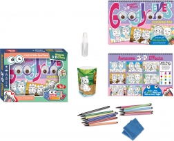 Livres de coloriage avec lunettes 3D effaçables