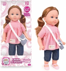 Poupée fonctionnelle Natalia en tunique 36 cm