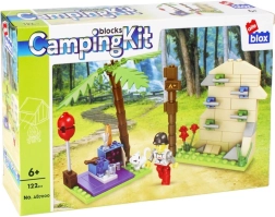 Kit de camping – mur d’escalade et minifigurine, 122 pièces