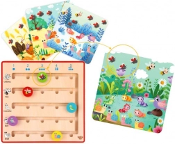 Tooky Toy jeu en bois Apprentissage du comptage des animaux