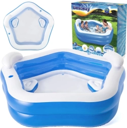 Piscine familiale gonflable Bestway 213 x 206 x 69 cm
