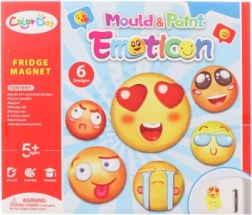 Fabrication d'aimants en plâtre Smiley